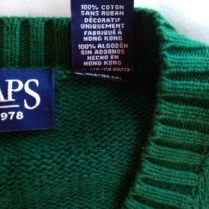 Kelly Green Chap's Men's Pullover Sweater, XL
